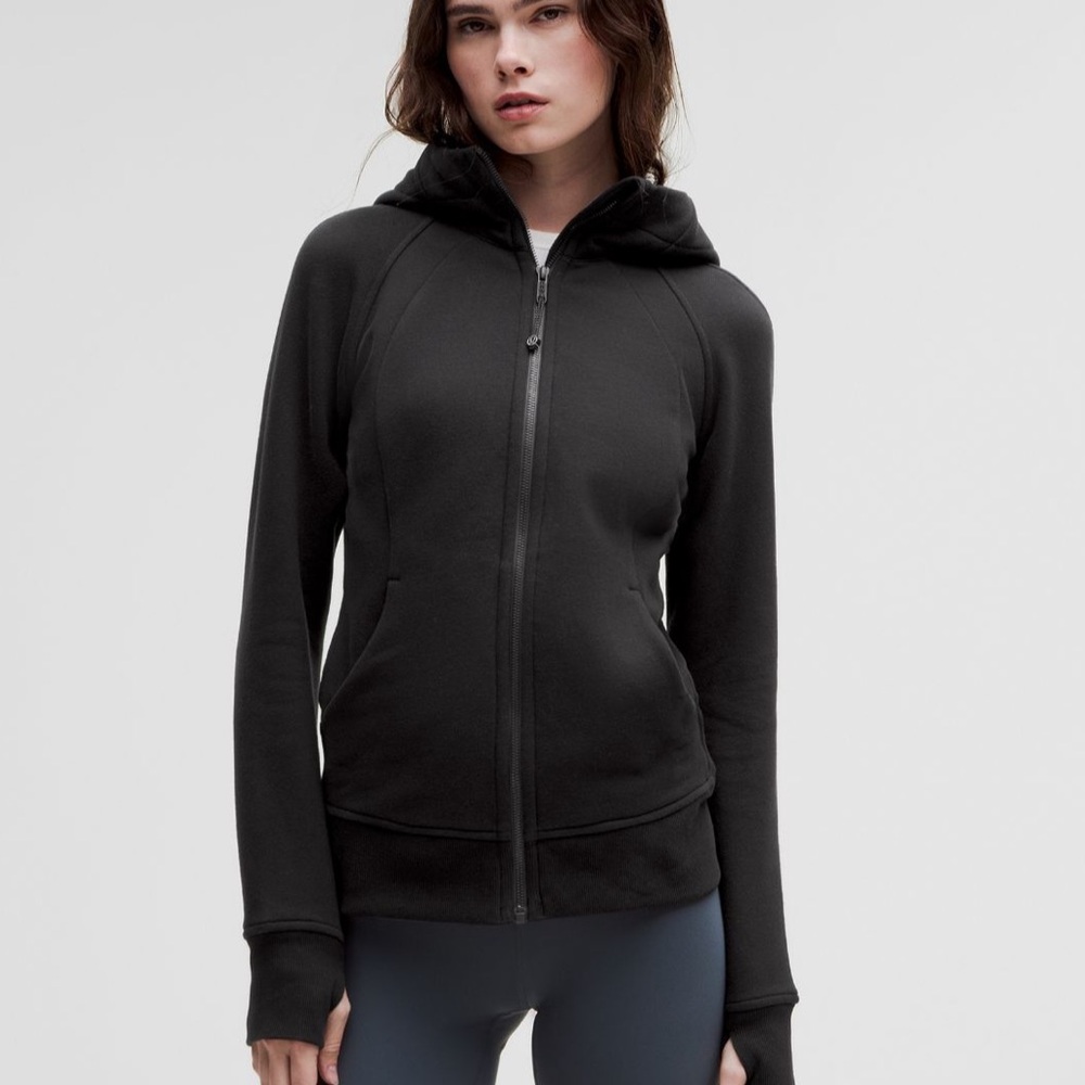 Lululemon Black Scuba Full Zip Size 2